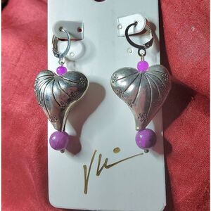 Hollow Heart Earrings